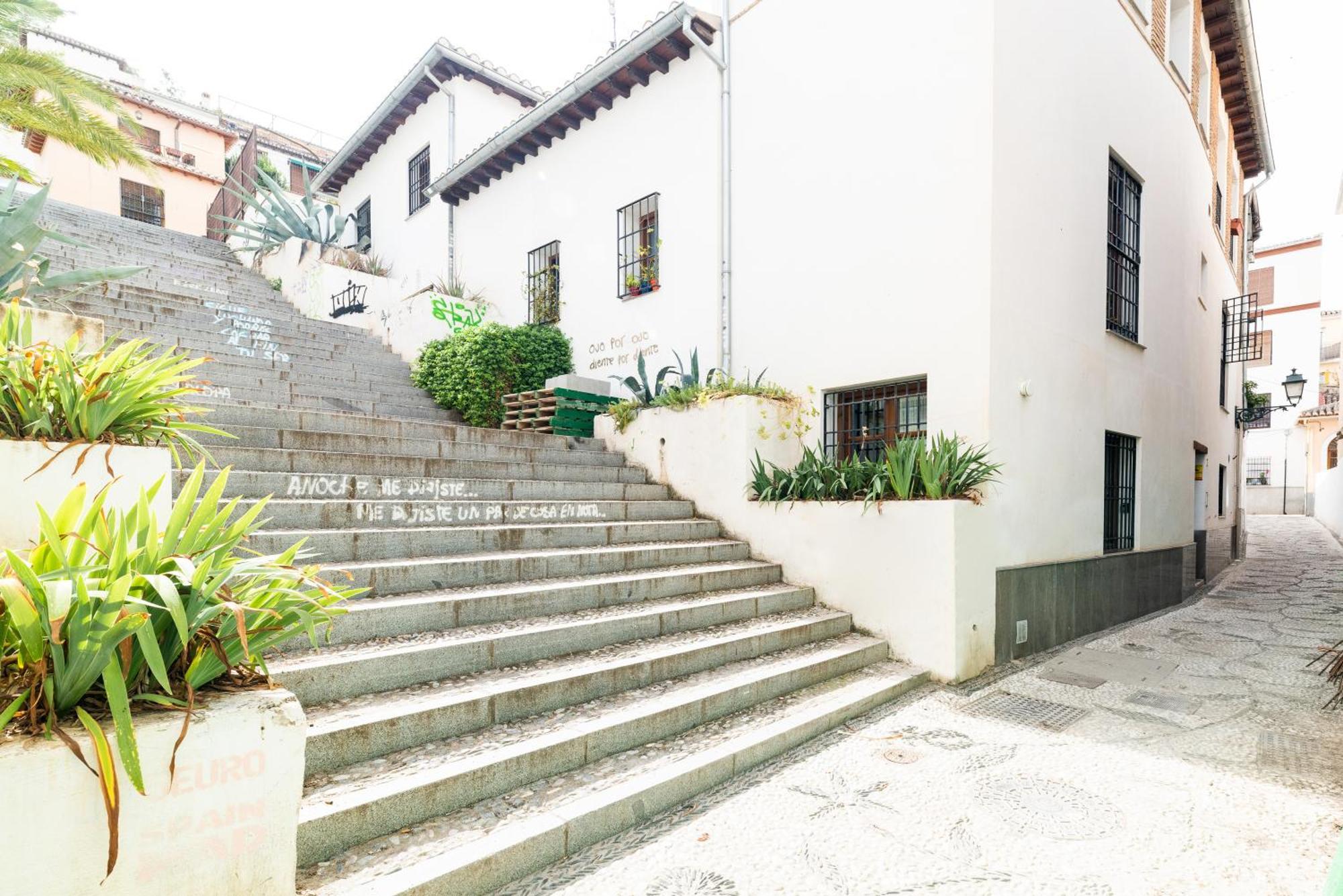 El Rey Zagal Apartament Casa Siglo XVI Pleno Centro Granada Buitenkant foto